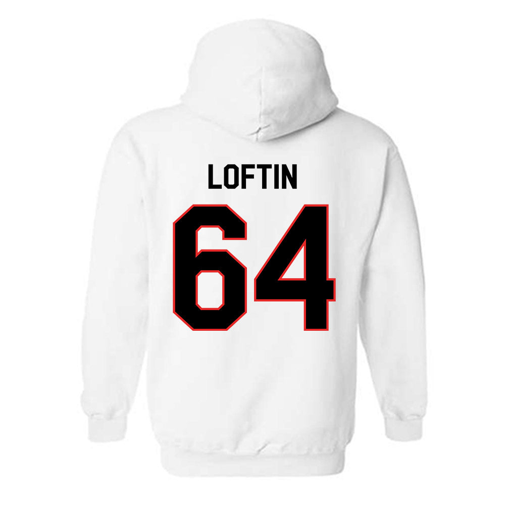 Texas Tech - NCAA Football : Jurrien Loftin - Classic Shersey Hooded Sweatshirt-1