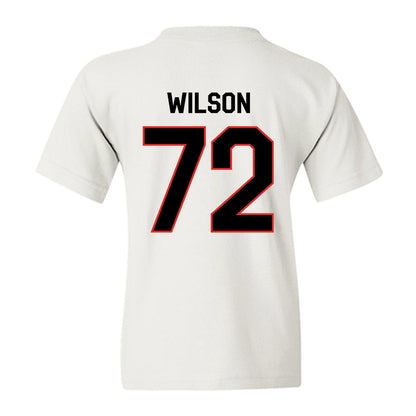 Texas Tech - NCAA Football : Sheridan Wilson - Classic Shersey Youth T-Shirt-1