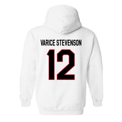 Texas Tech - NCAA Football : Marquez Varice Stevenson - Classic Shersey Hooded Sweatshirt-1