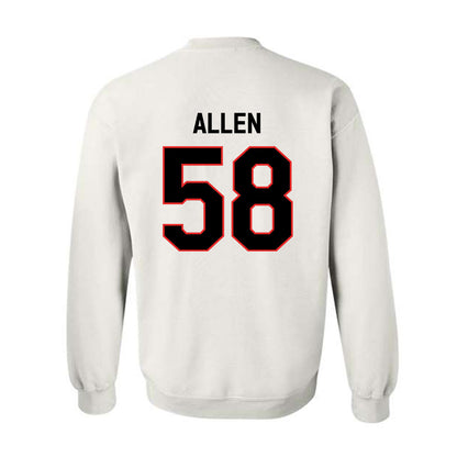 Texas Tech - NCAA Football : Tanner Allen - Classic Shersey Crewneck Sweatshirt-1