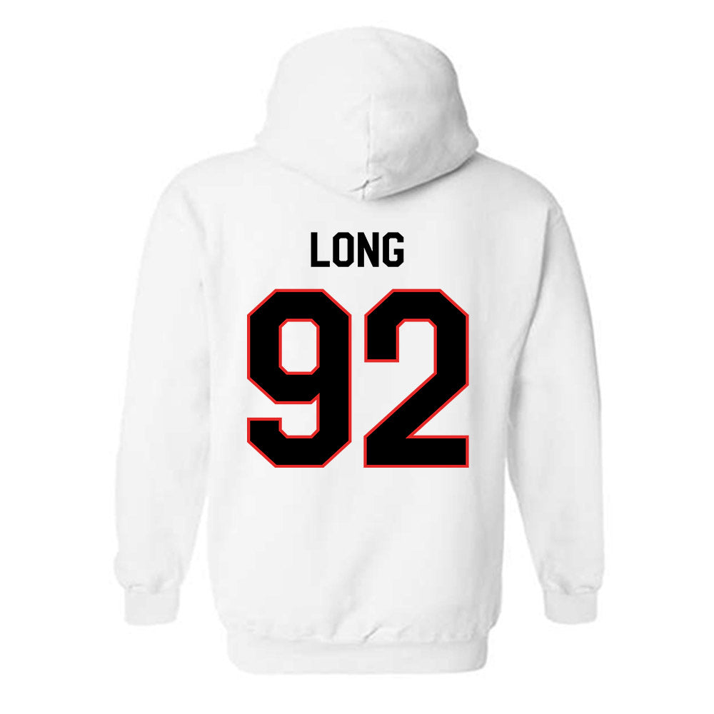 Texas Tech - NCAA Football : Kasen Long - Classic Shersey Hooded Sweatshirt-1