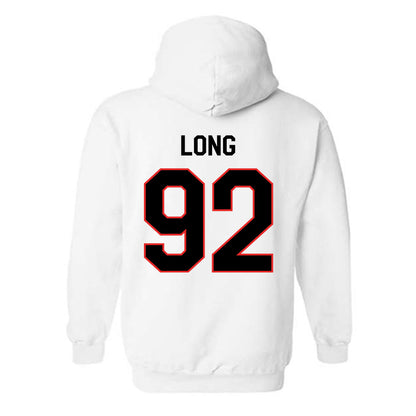 Texas Tech - NCAA Football : Kasen Long - Classic Shersey Hooded Sweatshirt-1