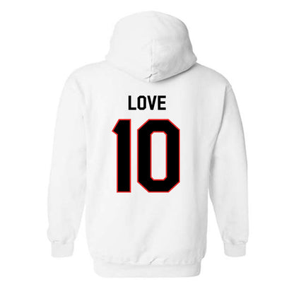 Texas Tech - NCAA Women's Basketball : Sidney Love - Classic Shersey Hooded Sweatshirt-1
