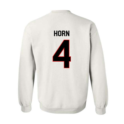 Texas Tech - NCAA Football : Maurion Horn - Classic Shersey Crewneck Sweatshirt-1
