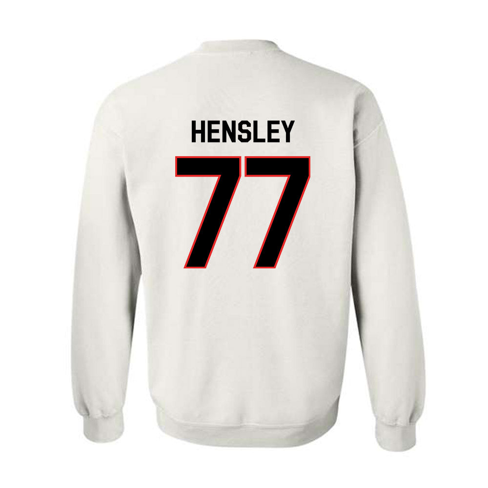 Texas Tech - NCAA Softball : Timber Hensley - Classic Shersey Crewneck Sweatshirt-1