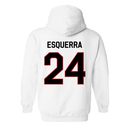 Texas Tech - NCAA Football : Malik Esquerra - Classic Shersey Hooded Sweatshirt-1