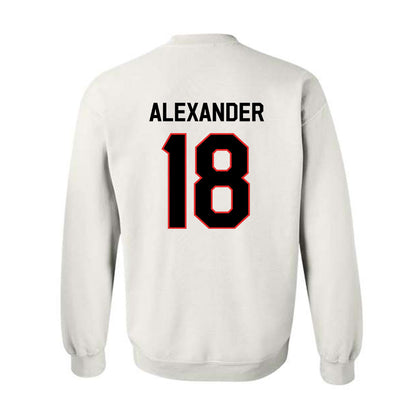 Texas Tech - NCAA Football : Roy Alexander - Classic Shersey Crewneck Sweatshirt-1
