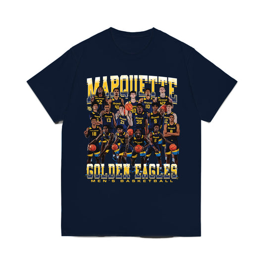 Marquette - NCAA Men's Basketball : - Team Collage Comfort Colors T-Shirt-0