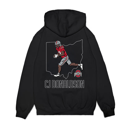 Ohio State - NCAA Football : CJ Donaldson - Premium Hooded Sweatshirt-1