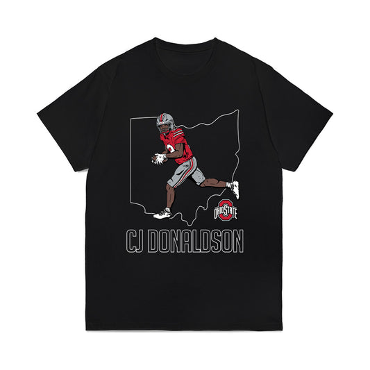 Ohio State - NCAA Football : CJ Donaldson - Comfort Colors T-Shirt-0