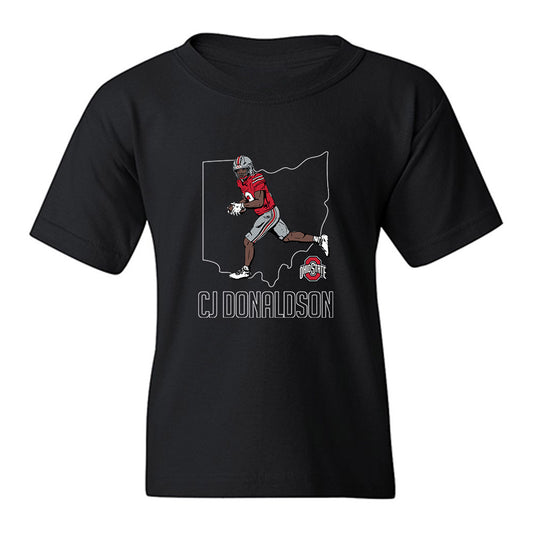Ohio State - NCAA Football : CJ Donaldson - Youth T-Shirt-0
