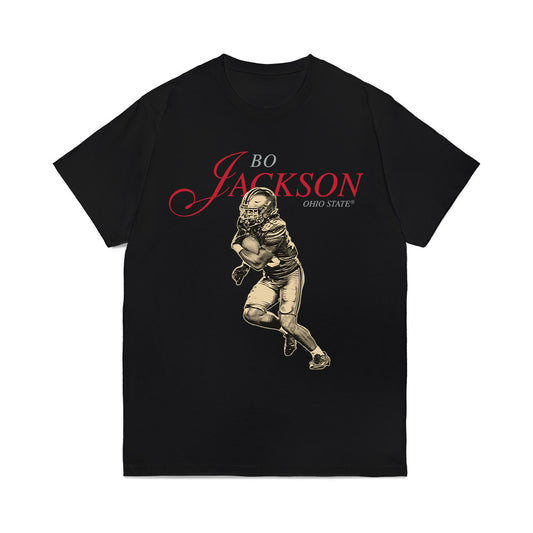 Ohio State - NCAA Football : Bo Jackson - Legacy Comfort Colors T-Shirt-0