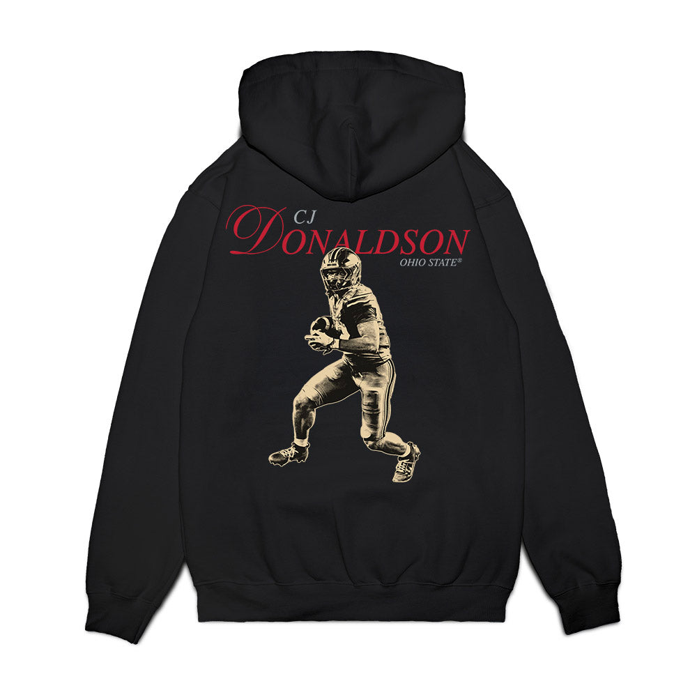 Ohio State - NCAA Football : CJ Donaldson - Legacy Premium Hooded Sweatshirt-1