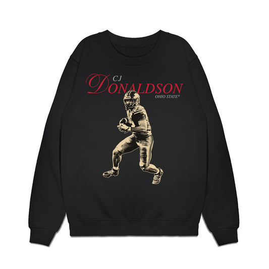 Ohio State - NCAA Football : CJ Donaldson - Legacy Premium Crewneck Sweatshirt-0