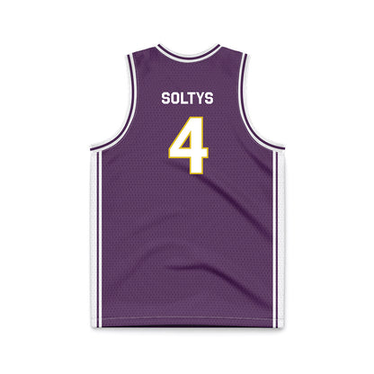 JMU - NCAA Women's Basketball : Delilah Soltys - Vintage Dukes Basketball Jersey-1