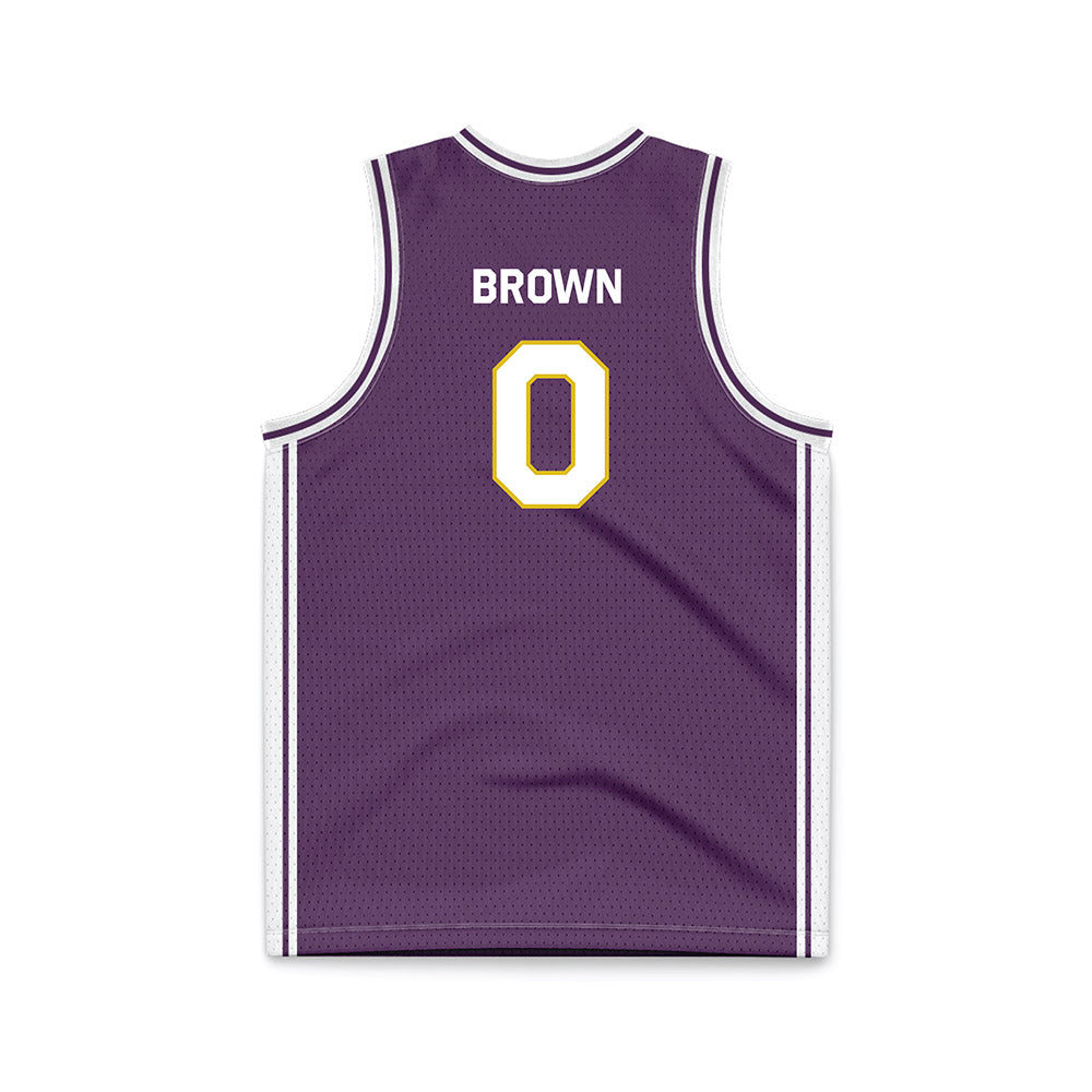 JMU - NCAA Men's Basketball : Christian Brown - Vintage Dukes Basketball Jersey-1
