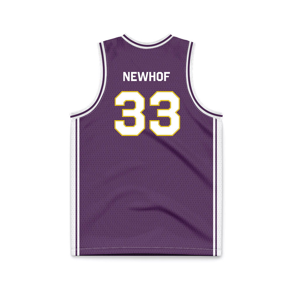 JMU - NCAA Men's Basketball : Gabe Newhof - Vintage Dukes Basketball Jersey-1