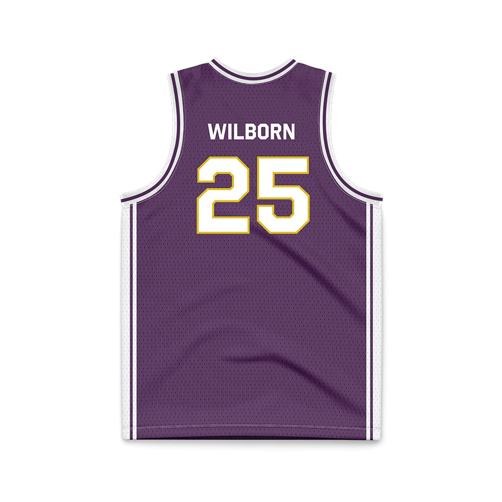 JMU - NCAA Men's Basketball : Eli Wilborn - Vintage Dukes Basketball Jersey-1