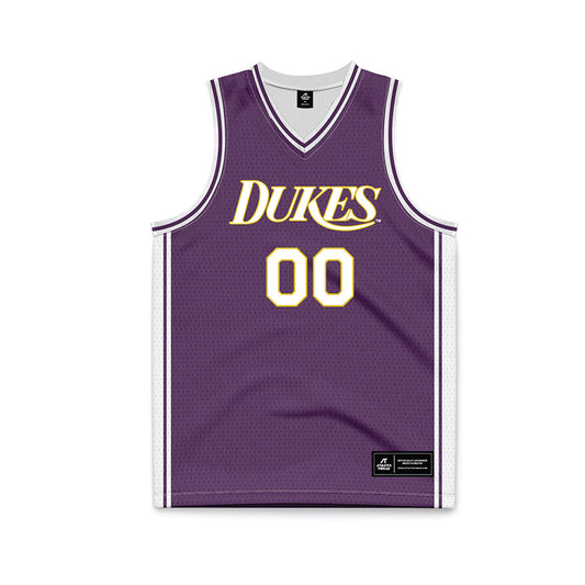 JMU - NCAA Women's Basketball : Peyton McDaniel - Vintage Dukes Basketball Jersey-0