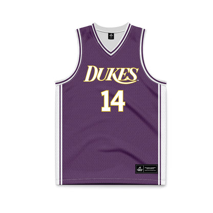 JMU - NCAA Women's Basketball : Regina Walton - Vintage Dukes Basketball Jersey-0