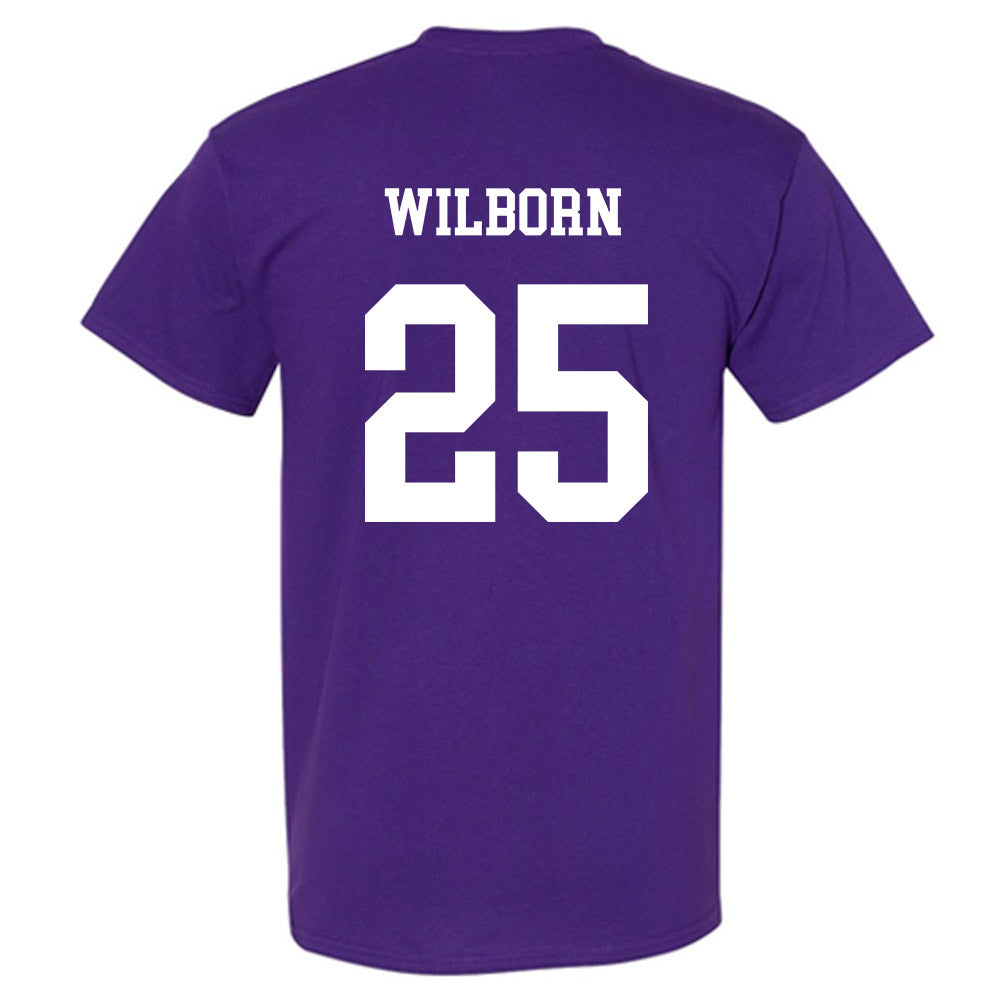 JMU - NCAA Men's Basketball : Eli Wilborn - Vintage Dukes T-Shirt-1