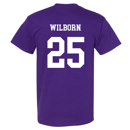 JMU - NCAA Men's Basketball : Eli Wilborn - Vintage Dukes T-Shirt-1