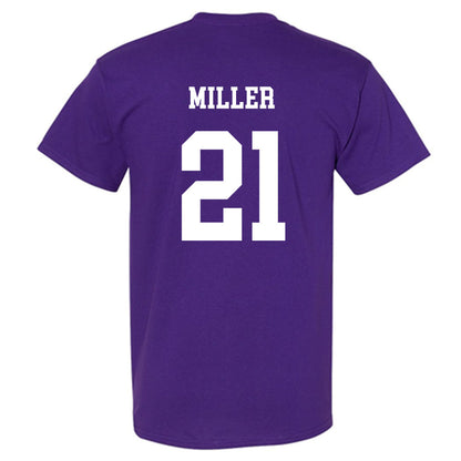 JMU - NCAA Men's Soccer : Tyler Miller - Vintage Dukes T-Shirt-1