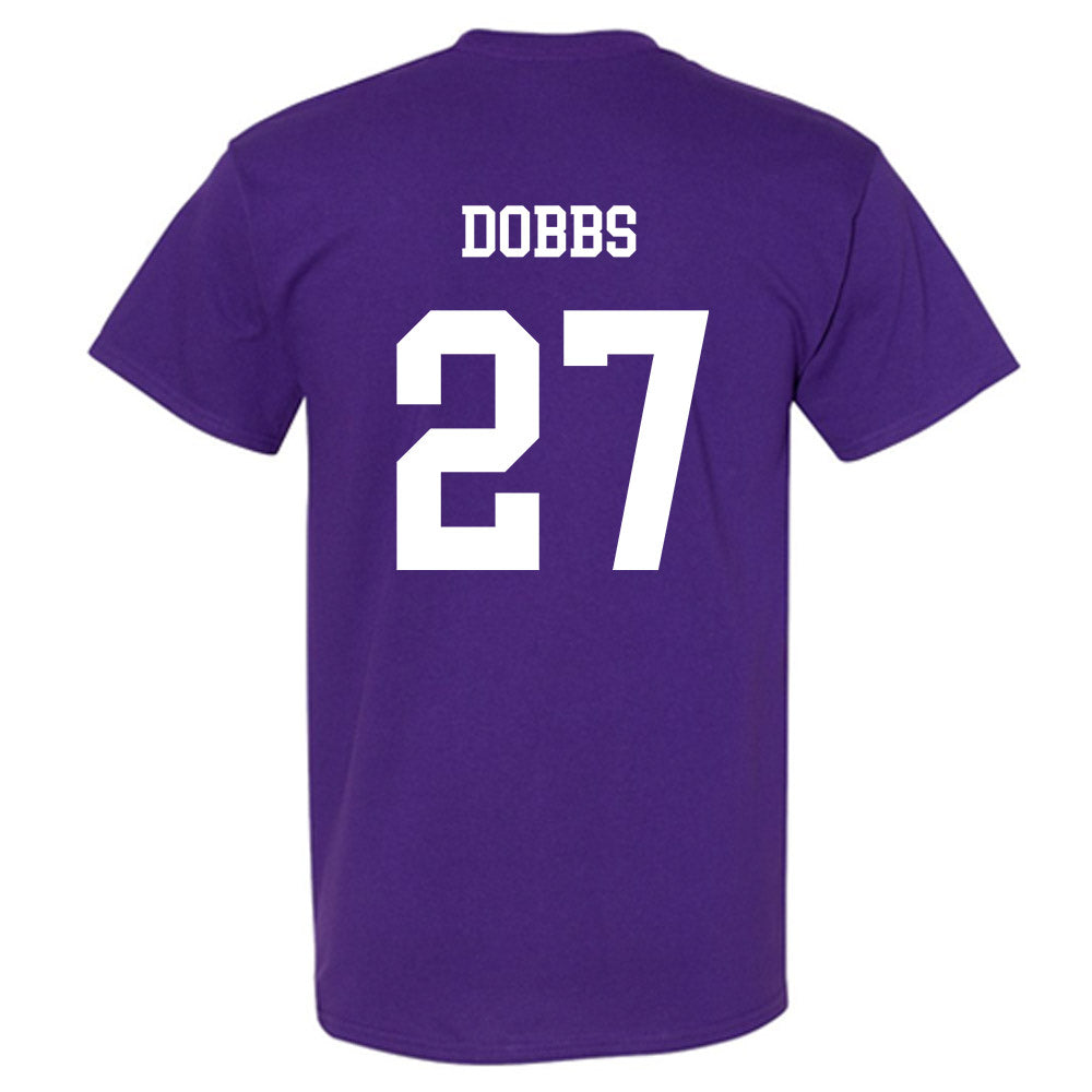 JMU - NCAA Football : Jacob Dobbs - Vintage Dukes T-Shirt-1