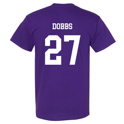 JMU - NCAA Football : Jacob Dobbs - Vintage Dukes T-Shirt-1