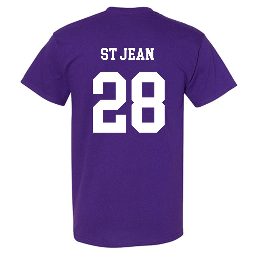 JMU - NCAA Softball : Lisey St Jean - Vintage Dukes T-Shirt-1