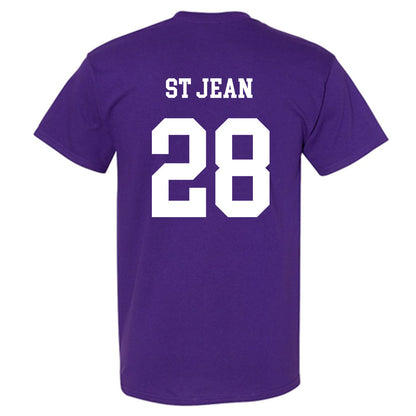 JMU - NCAA Softball : Lisey St Jean - Vintage Dukes T-Shirt-1