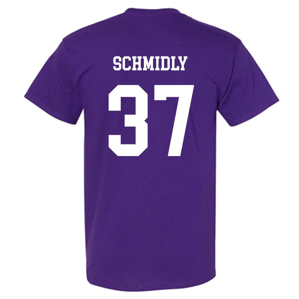 JMU - NCAA Baseball : Ike Schmidly - Vintage Dukes T-Shirt-1