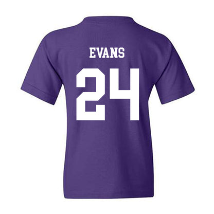 JMU - NCAA Softball : Emma Jo Evans - Vintage Dukes Youth T-Shirt-1