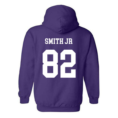 JMU - NCAA Football : Jamarcus Smith Jr - Vintage Dukes Hooded Sweatshirt-1