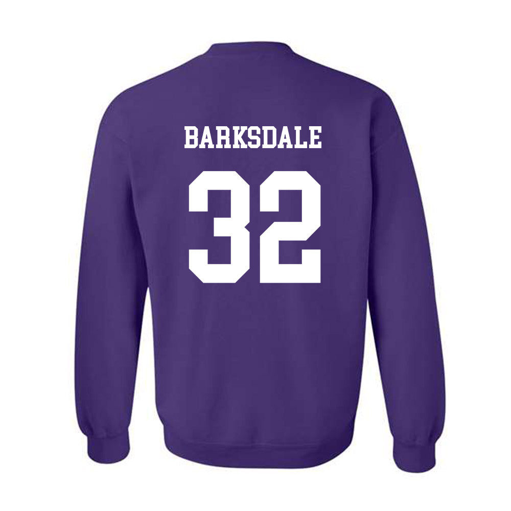 JMU - NCAA Football : DJ Barksdale - Vintage Dukes Crewneck Sweatshirt-1