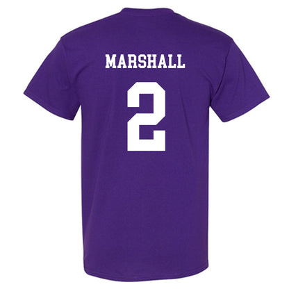 JMU - NCAA Women's Basketball : Kylie Marshall - Vintage Dukes T-Shirt-1