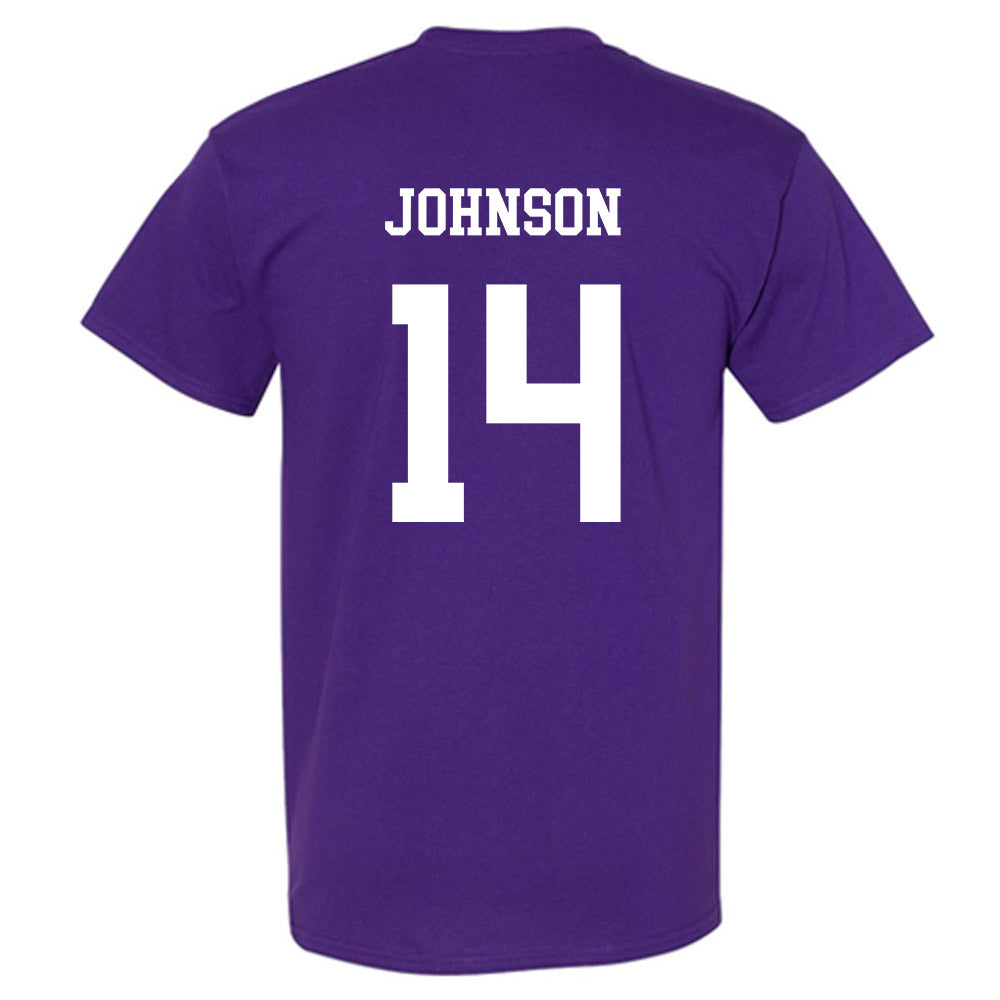 JMU - NCAA Softball : Taylor Johnson - Vintage Dukes T-Shirt-1