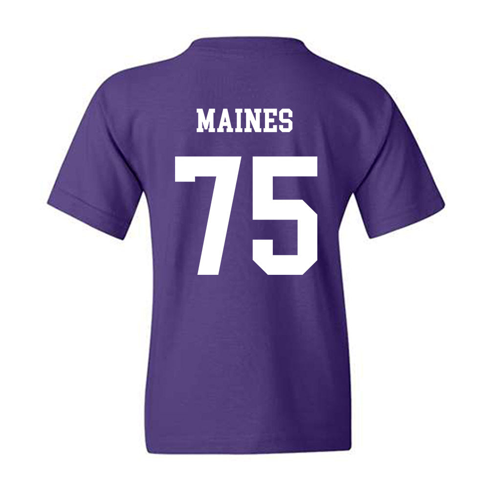 JMU - NCAA Football : Wyatt Maines - Vintage Dukes Youth T-Shirt-1