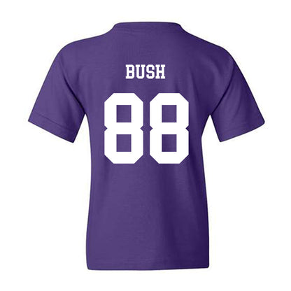 JMU - NCAA Football : Kells Bush - Vintage Dukes Youth T-Shirt-1