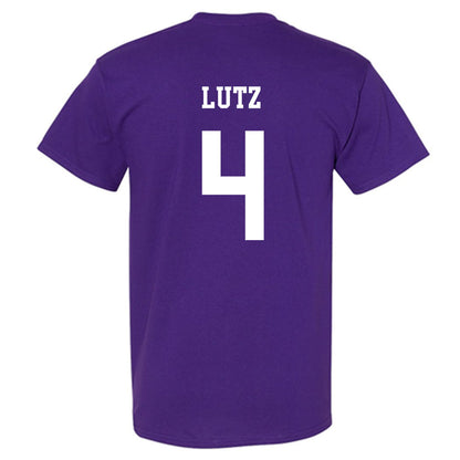 JMU - NCAA Baseball : Tyler Lutz - Vintage Dukes T-Shirt-1