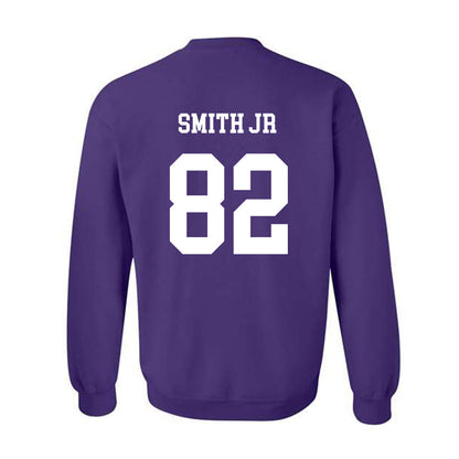 JMU - NCAA Football : Jamarcus Smith Jr - Vintage Dukes Crewneck Sweatshirt-1