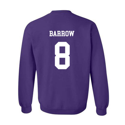 JMU - NCAA Baseball : Ben Barrow - Vintage Dukes Crewneck Sweatshirt-1