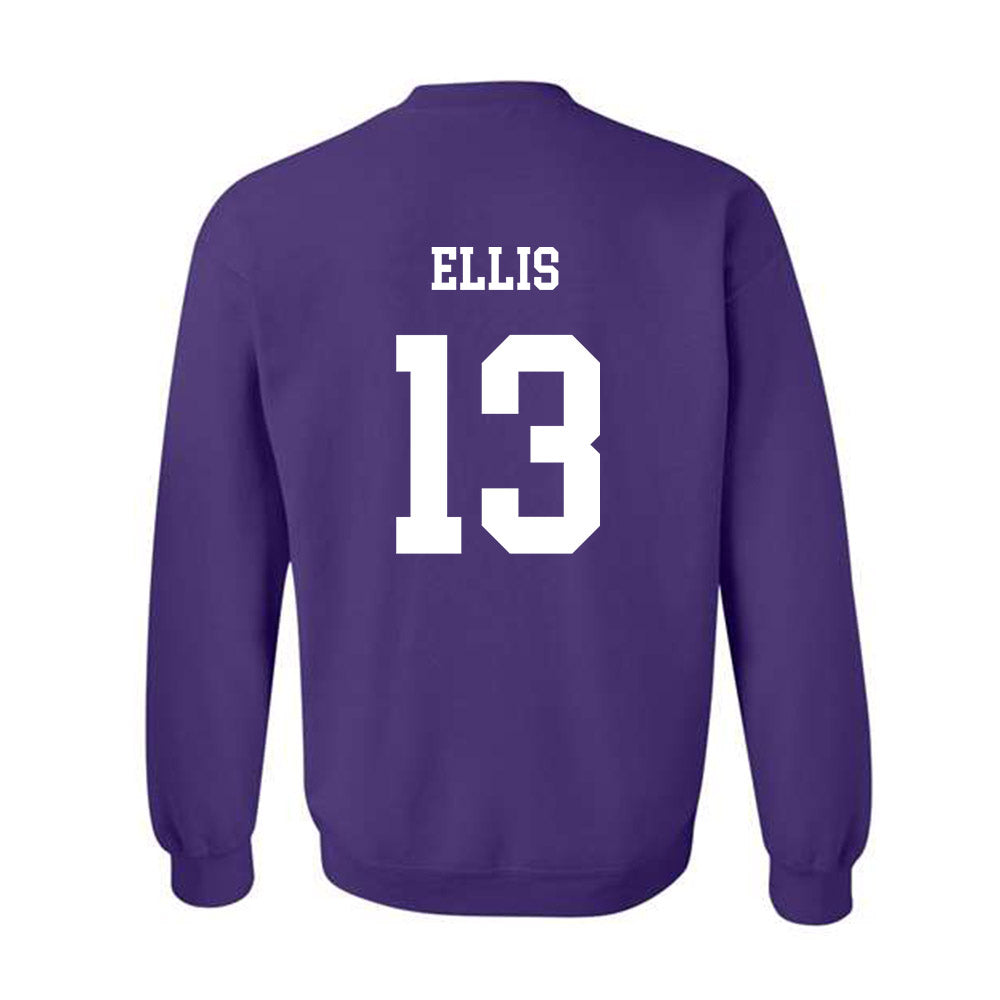 JMU - NCAA Football : Landon Ellis - Vintage Dukes Crewneck Sweatshirt-1