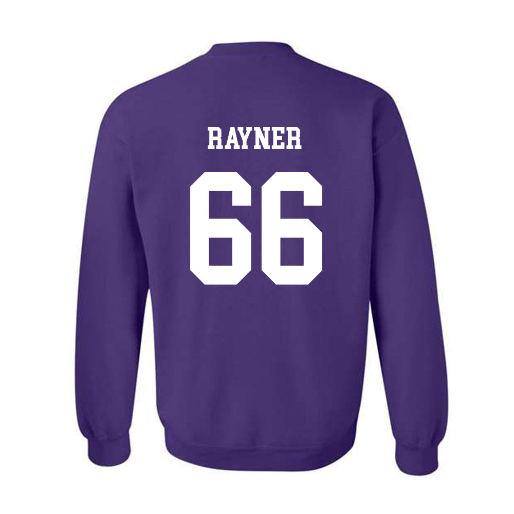 JMU - NCAA Football : JD Rayner - Vintage Dukes Crewneck Sweatshirt-1