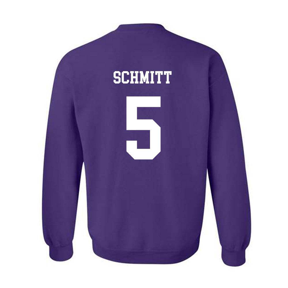 JMU - NCAA Men's Tennis : Aurelien Schmitt - Vintage Dukes Crewneck Sweatshirt-1
