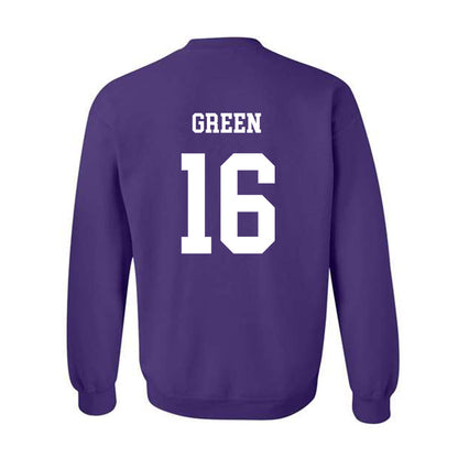 JMU - NCAA Football : Desmond Green - Vintage Dukes Crewneck Sweatshirt-1