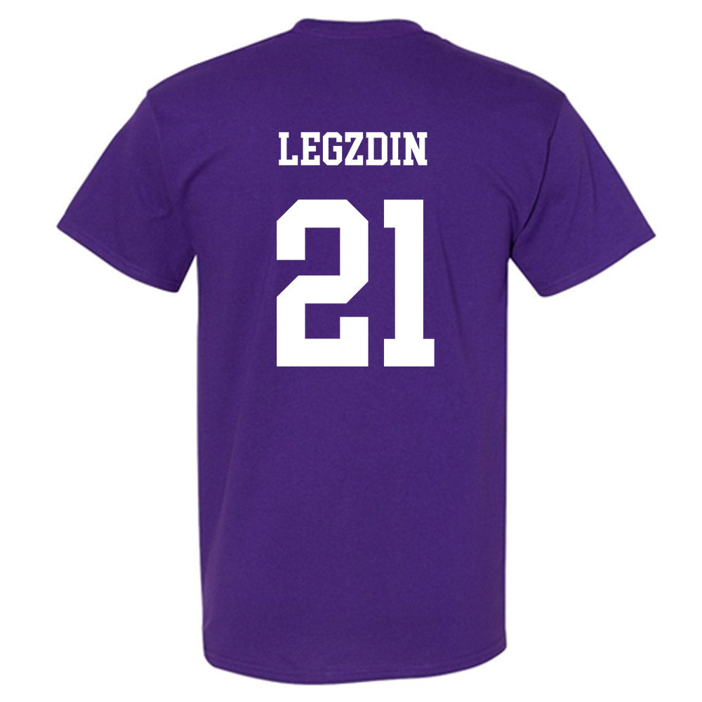 JMU - NCAA Softball : Cali Legzdin - Vintage Dukes T-Shirt-1