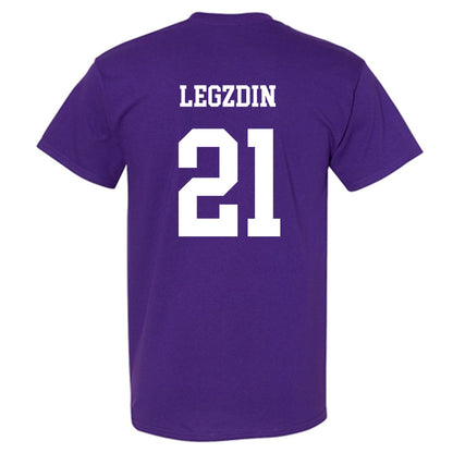 JMU - NCAA Softball : Cali Legzdin - Vintage Dukes T-Shirt-1