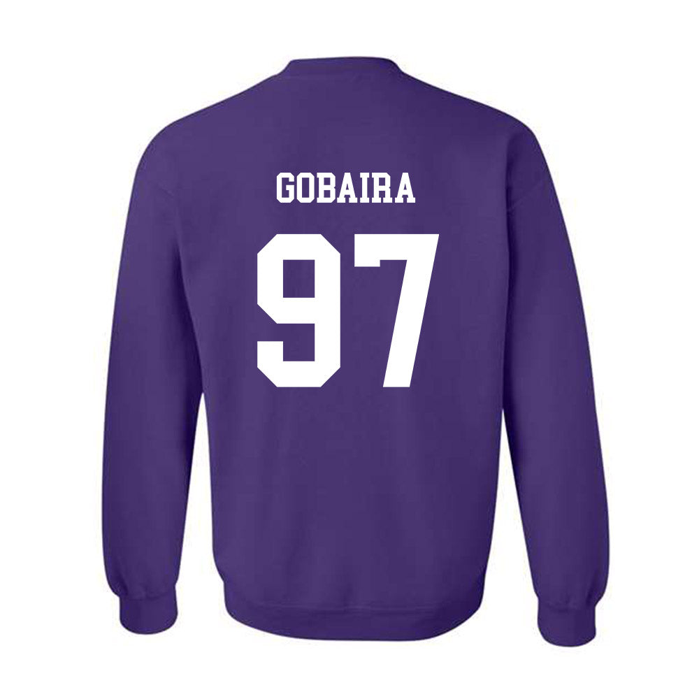 JMU - NCAA Football : Aiden Gobaira - Vintage Dukes Crewneck Sweatshirt-1