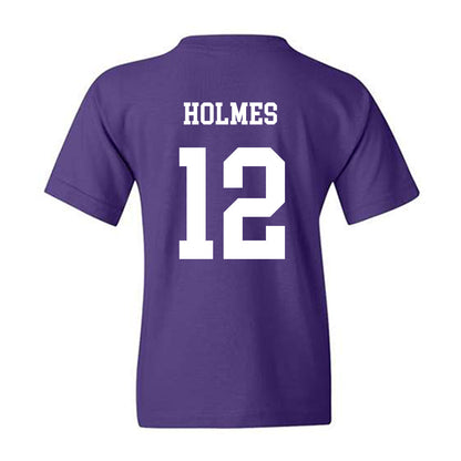 JMU - NCAA Football : Kye Holmes - Vintage Dukes Youth T-Shirt-1